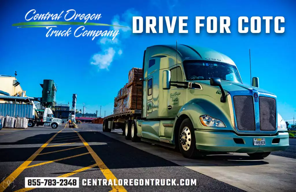 flatbed truck driving jobs, flatbed driving jobs, truck driving jobs, otr truck driving jobs, best flatbed companies, drive for cotc, central oregon truck company